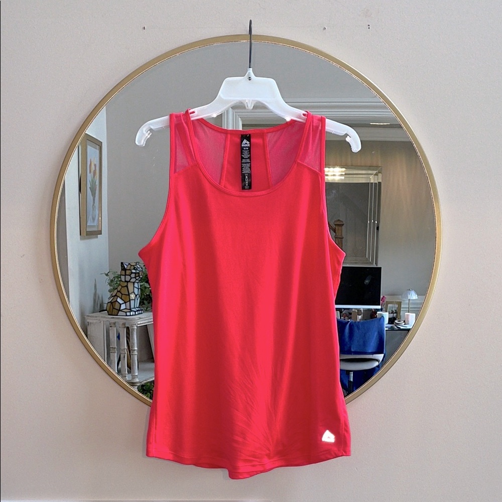RBX Red Sleeveless Tank Top Athletic Style